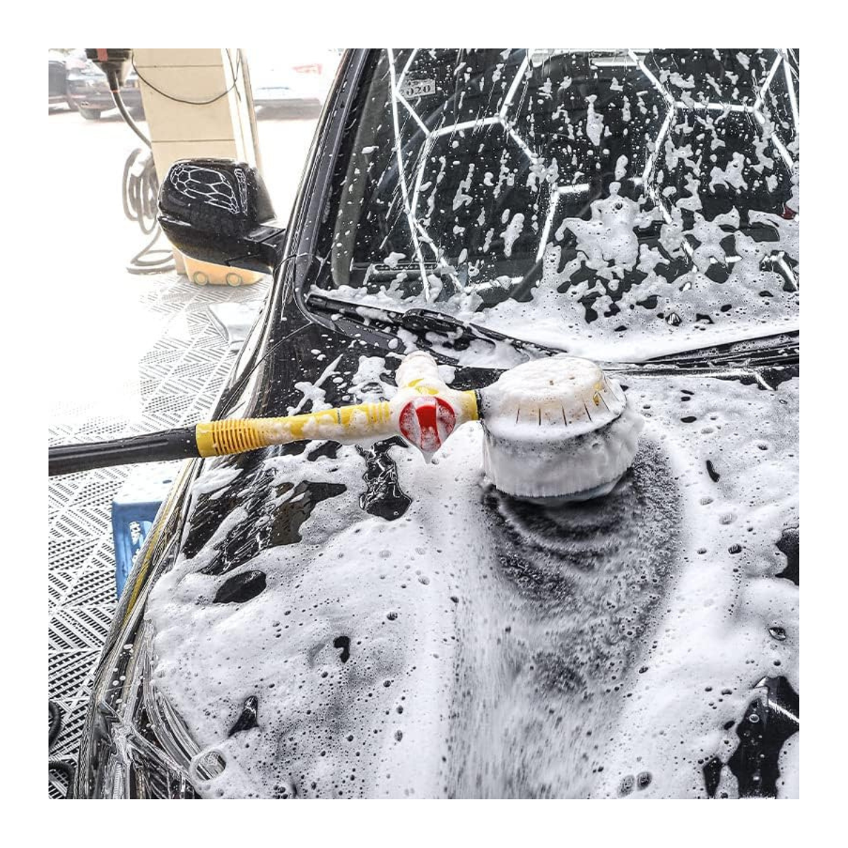 Cepillo Giratorio para Lavado de Autos Retráctil