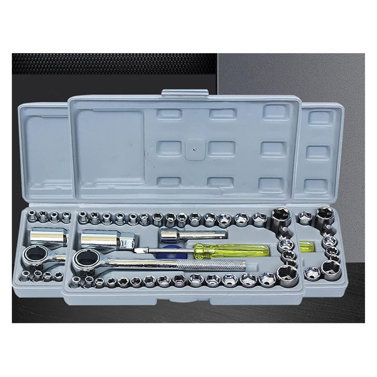 Llave Inglesa con juego de 40 Dados