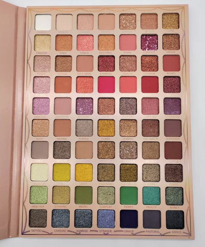 Paleta de Sombras 70 Colores