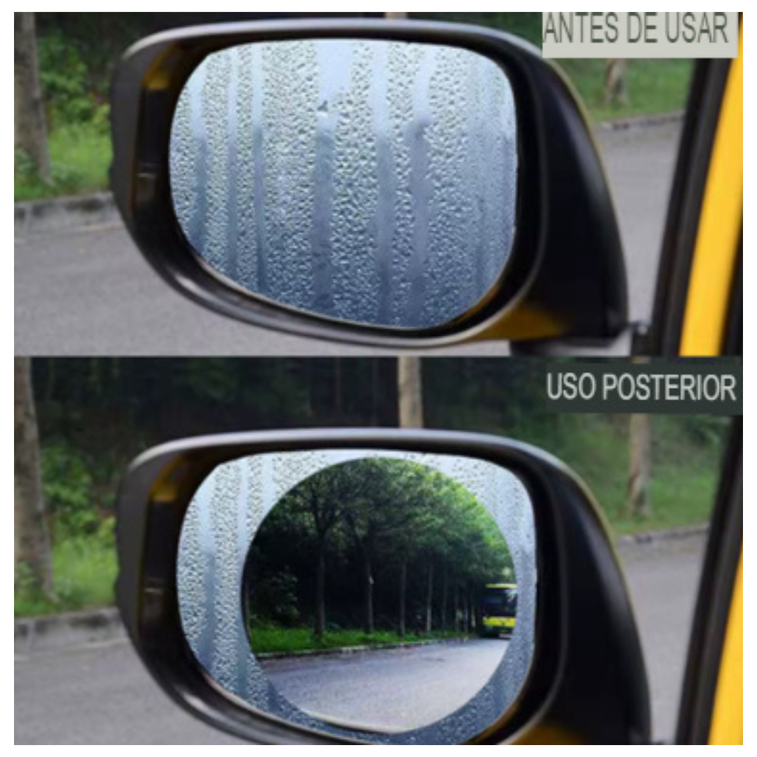 Láminas Antiempañantes para Espejos Laterales *2