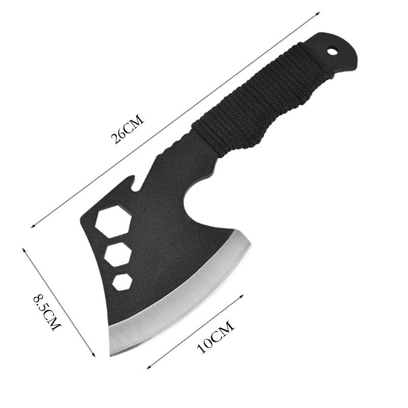 Hacha de Acero Táctica Multifuncional