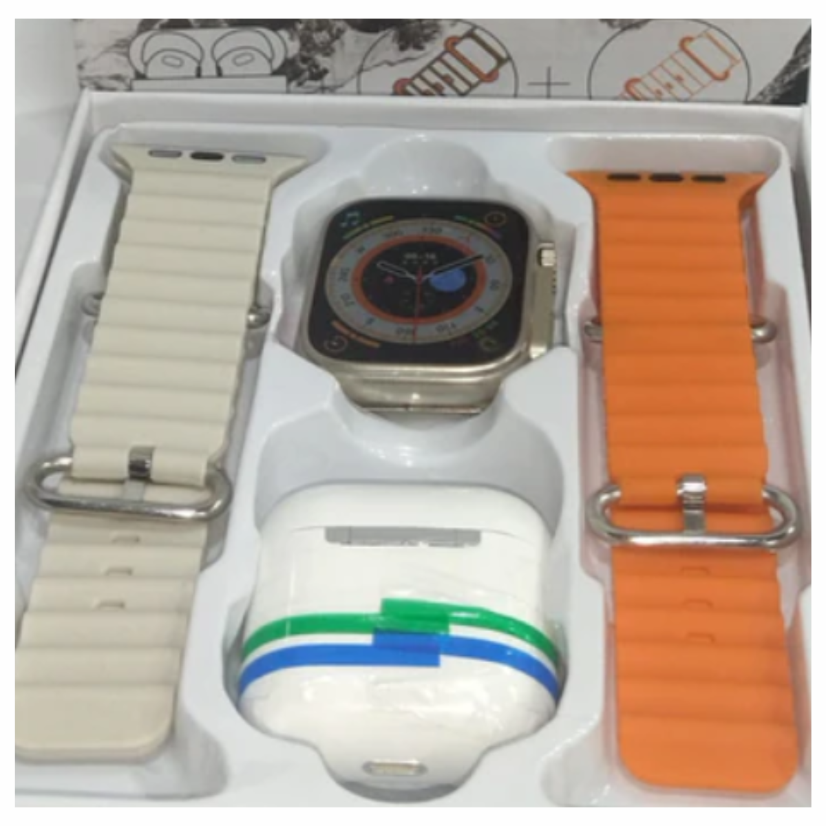 Reloj Inteligente Correa + Audífonos