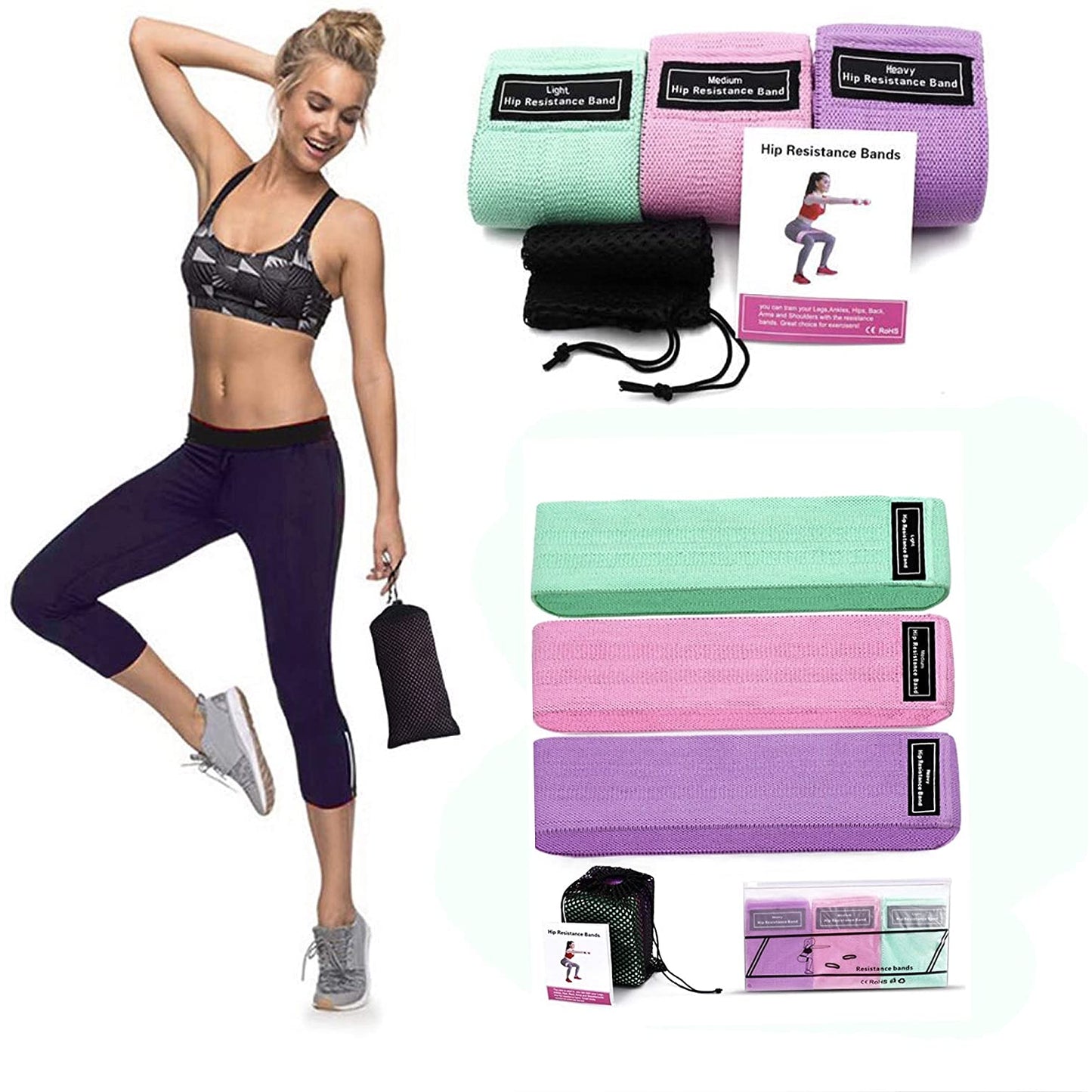 Set 3 Bandas Elasticas Resistencia