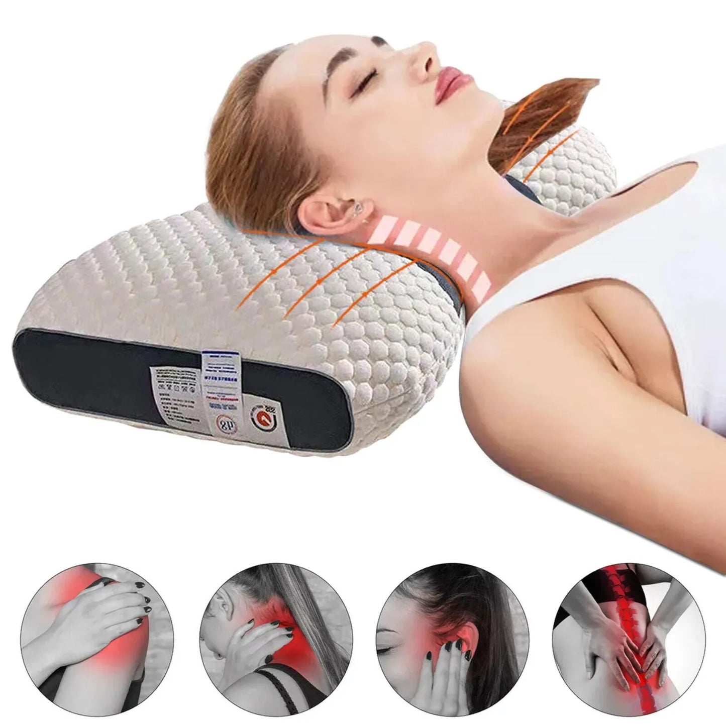 Almohadas Ortopédicas - Pack 2 Unidades