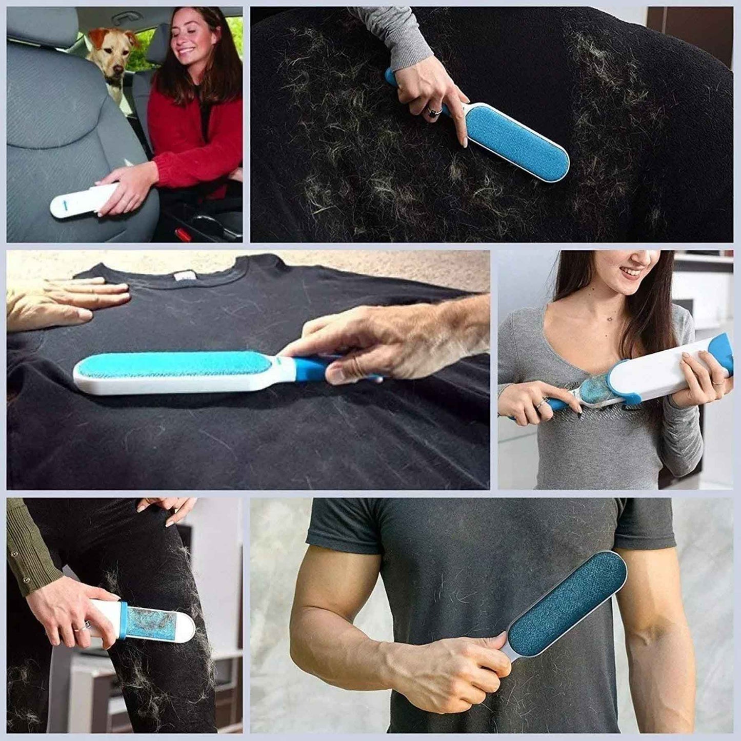 Cepillo Quita Remueve Pelos de Ropa - Pack 2