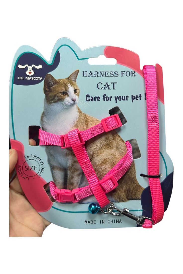 Arnes Pechera Ajustable Para Gatos