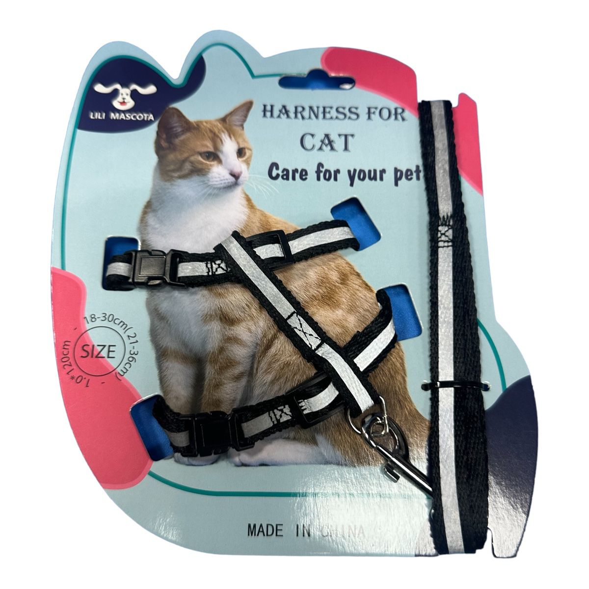 Arnes Pechera Ajustable Para Gatos