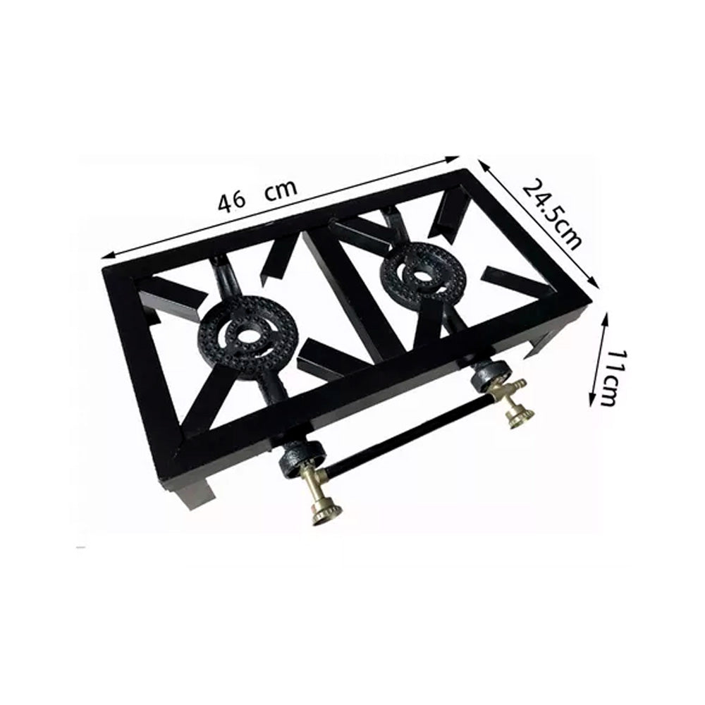 Cocinilla Cocina A Gas Fogon 2 Quemadores