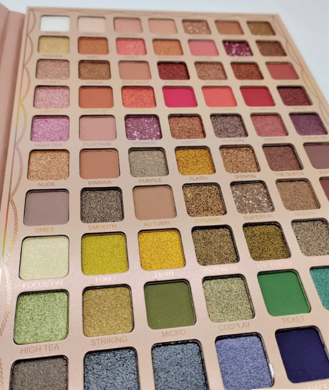 Paleta de Sombras 70 Colores