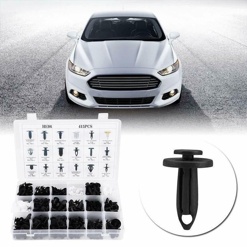 Remaches de Empuje Sujetadores para Auto Kit 100 Und