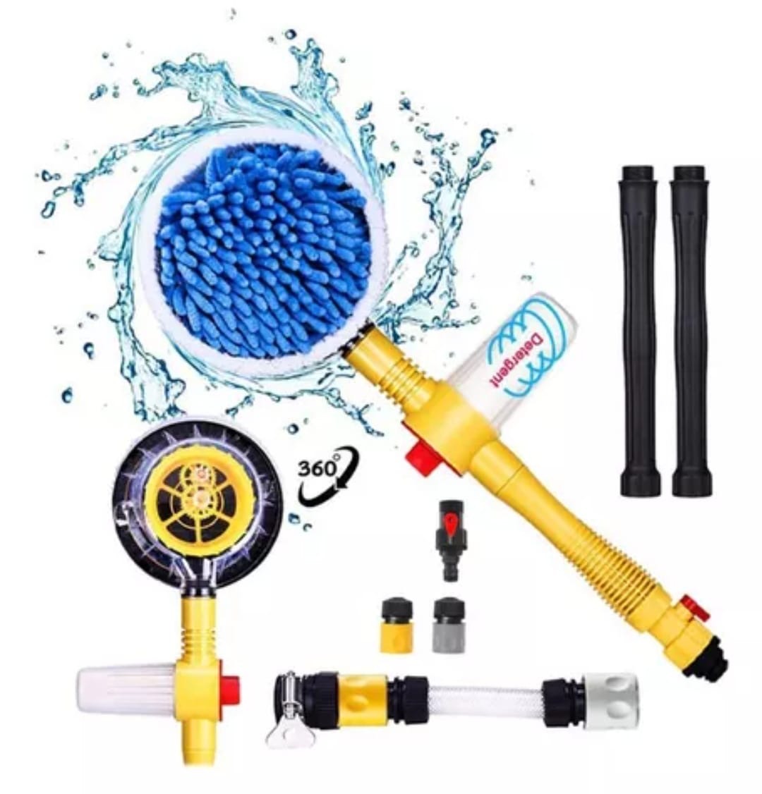 Cepillo Giratorio para Lavado de Autos Retráctil