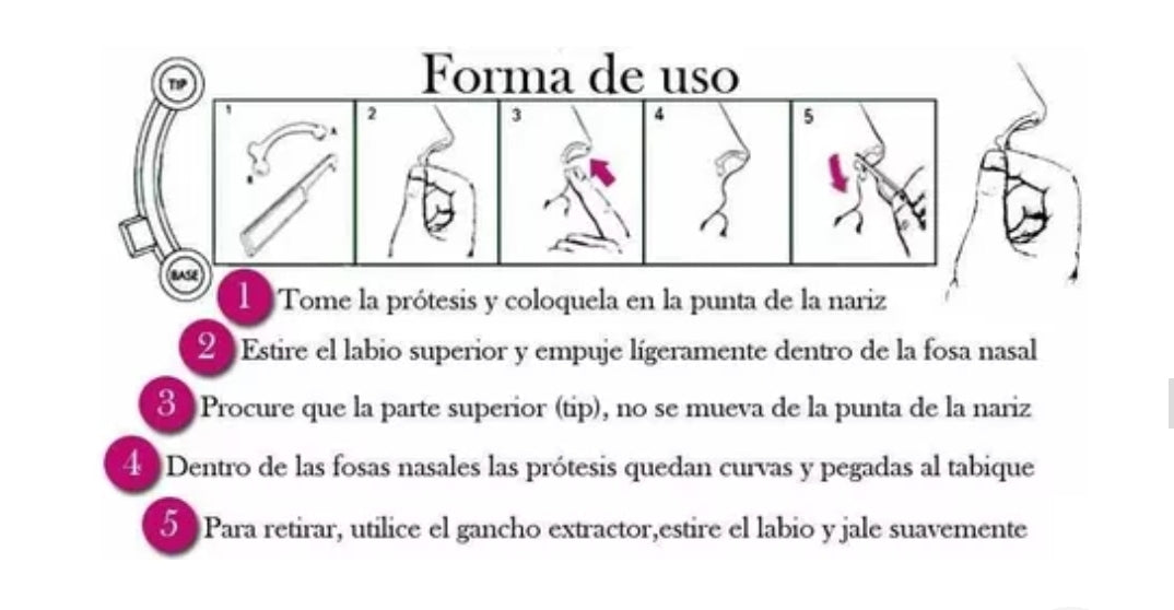 Corrector de Naríz