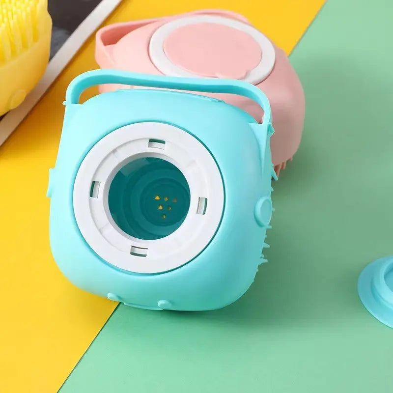Cepillo porta Jabón para Mascotas - Silicona 1pcs