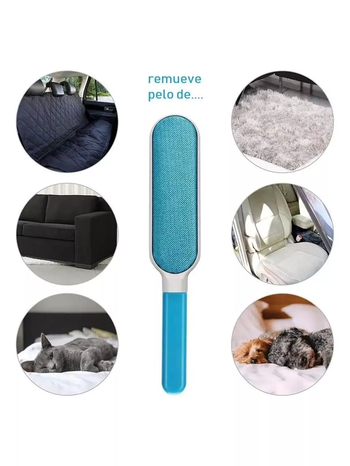 Cepillo Quita Remueve Pelos de Ropa - Pack 2