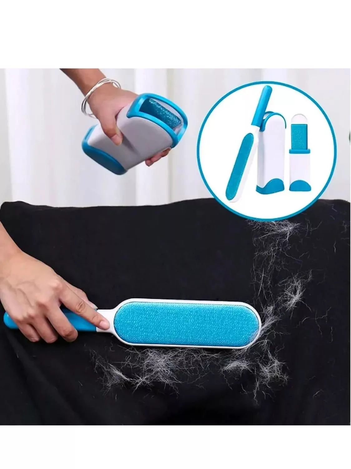 Cepillo Quita Remueve Pelos de Ropa - Pack 2