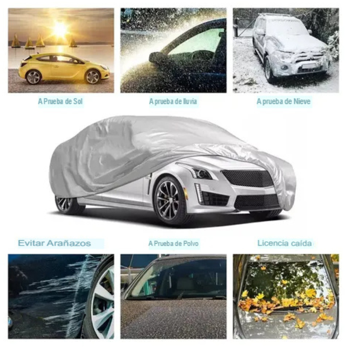 Carpa Impermeable Auto Car Cover