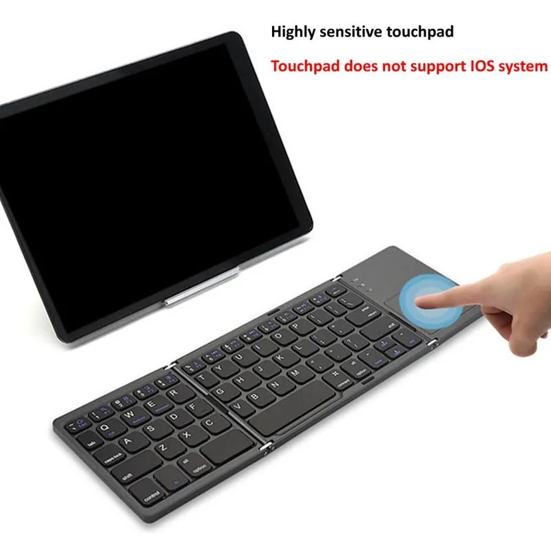 Teclado Plegable Inalambrico Tactil