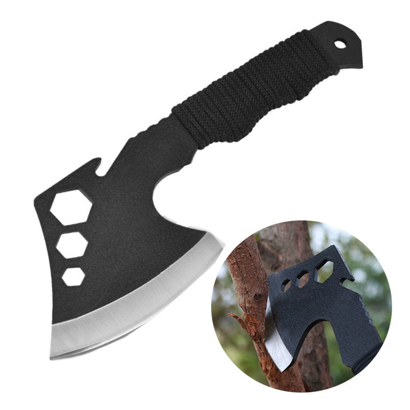 Hacha de Acero Táctica Multifuncional