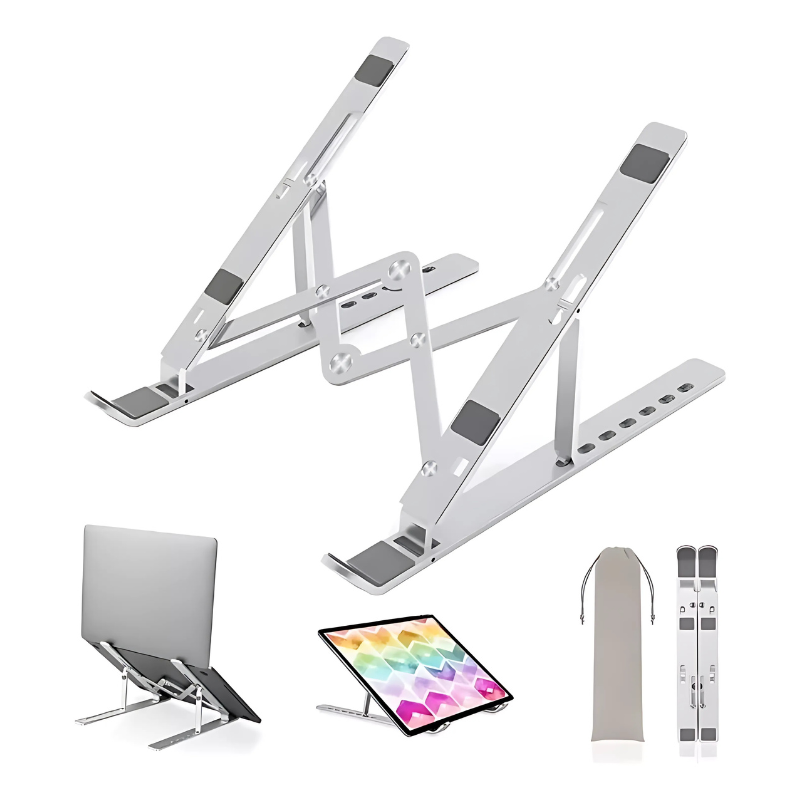 Soporte Altura Ajustable para Laptop - Aluminio