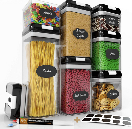 Set 7 Contenedores Herméticos