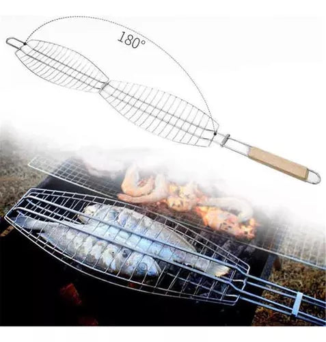 Parrilla BBQ Para Asar Pescados