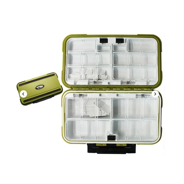 Caja de Accesorios Doble, para Pesca