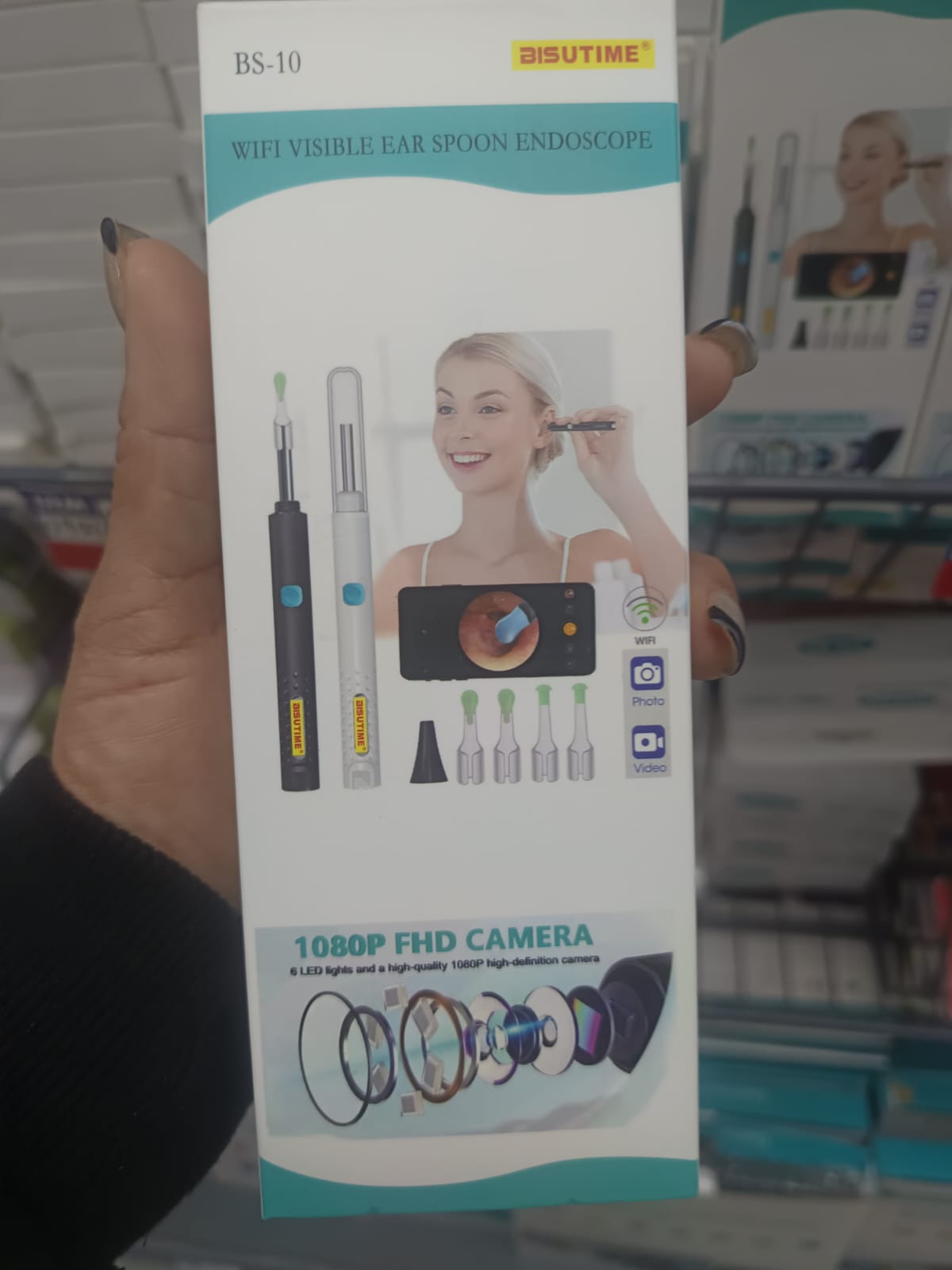 Kit Limpieza de Oídos con Cámara