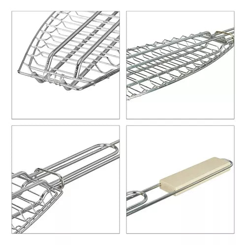 Parrilla BBQ Para Asar Pescados