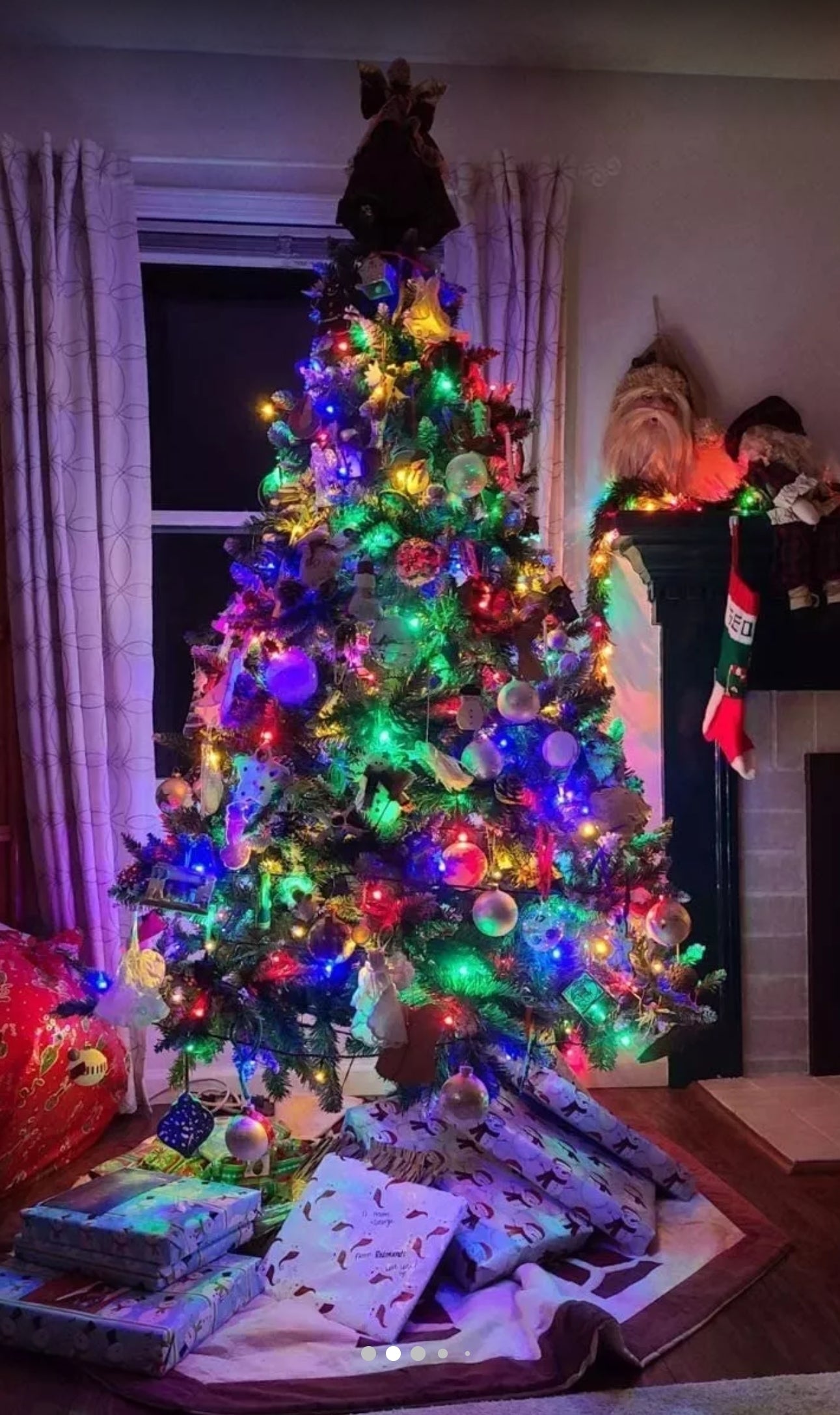 Pack 2 Luces 200 Led Navidad 15 mt