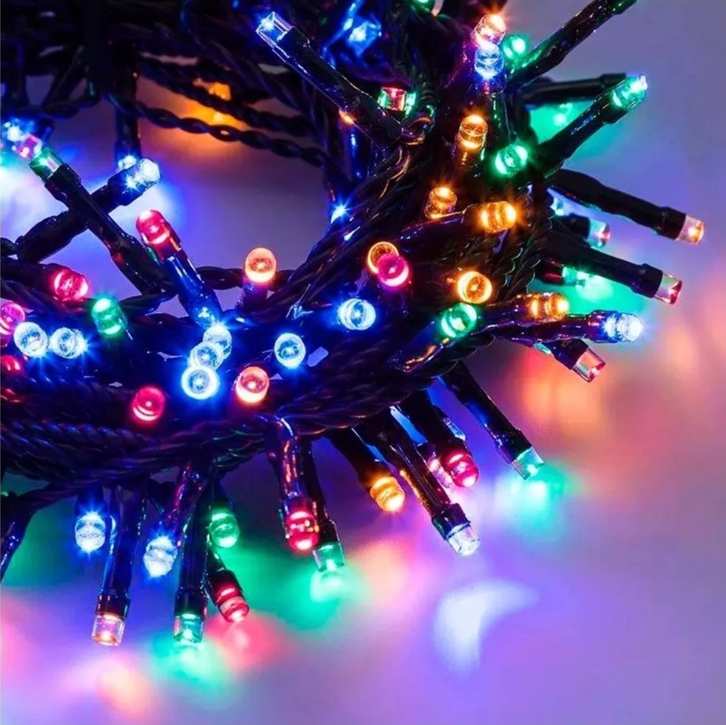 Pack 2 Luces 200 Led Navidad 15 mt