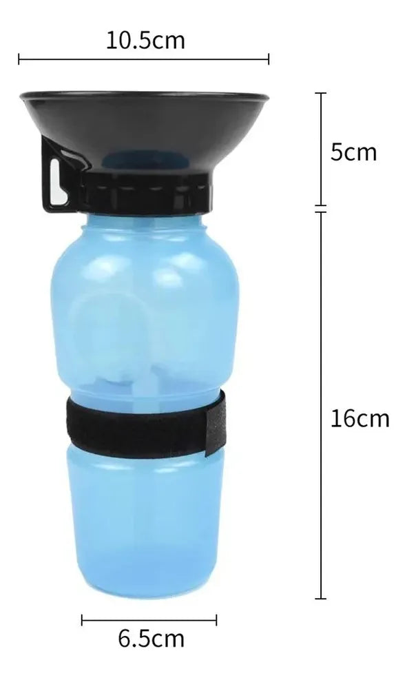 Botella de agua portátil para mascotas