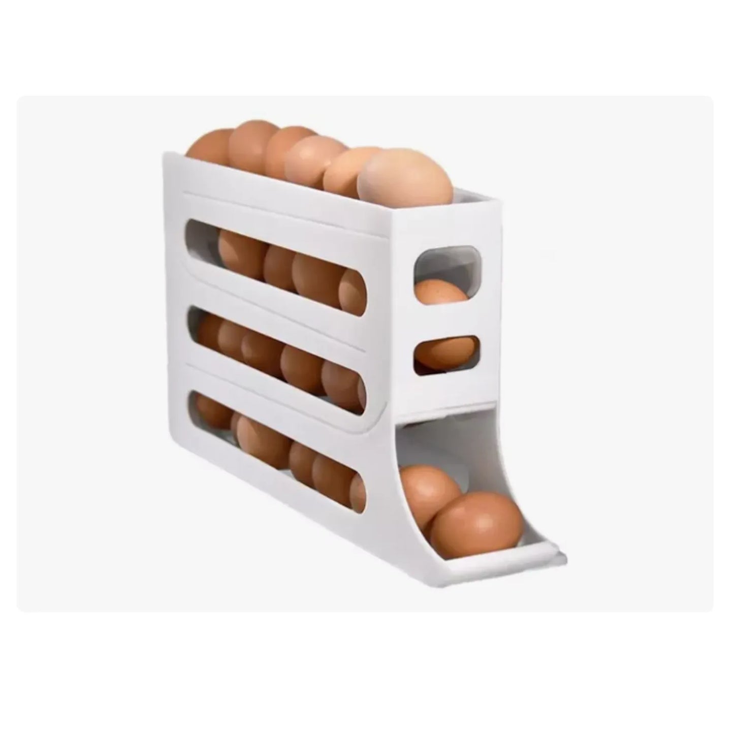 Organizador Dispensador de Huevos - 30 Unidades